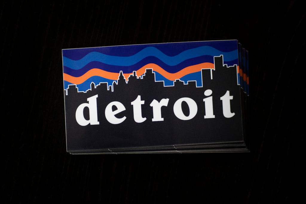 Detroit Wave - Sticker