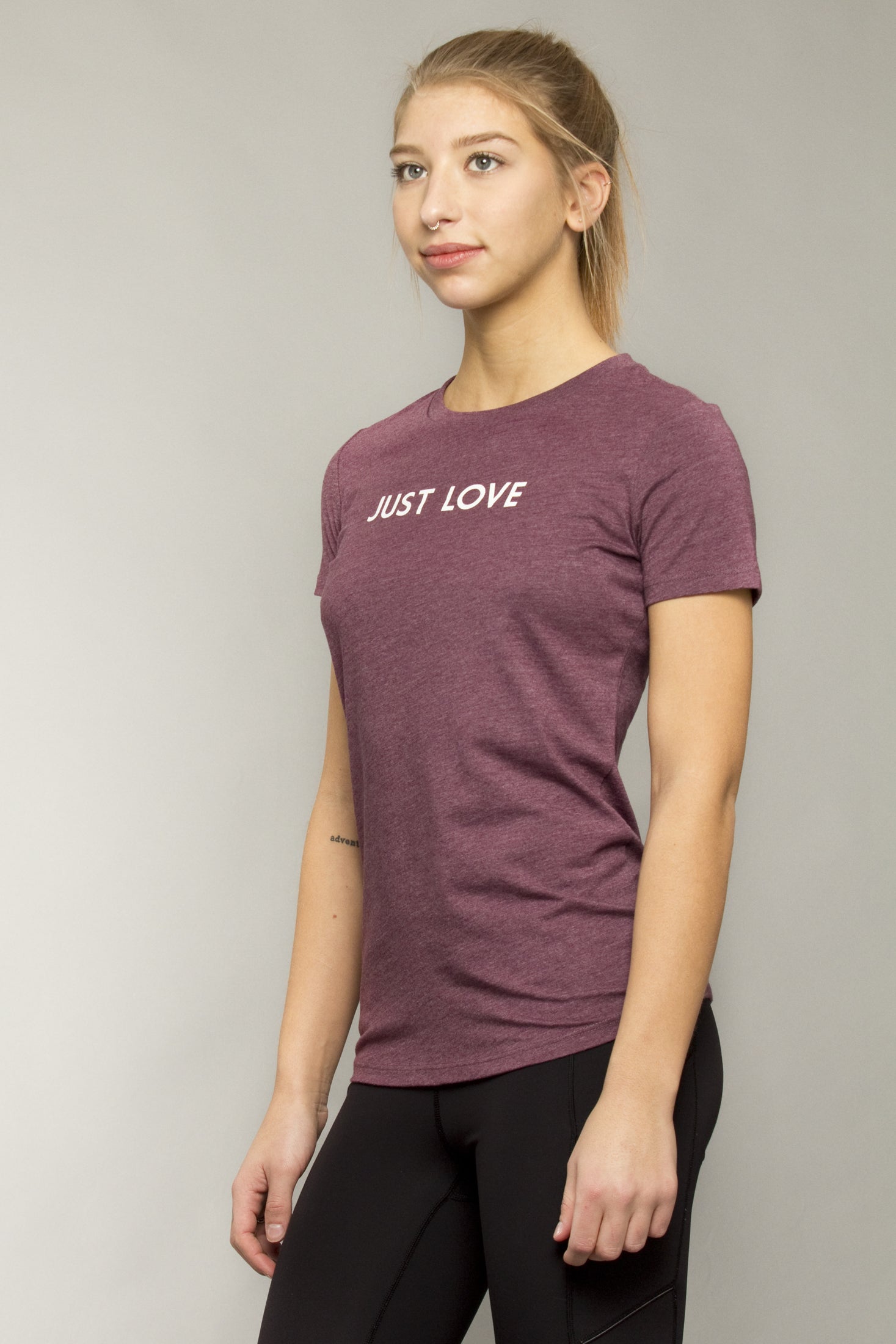  Women's Fashion Casual Love Print Short-sleeved O-neck T-shirt  Top : Ropa, Zapatos y Joyería